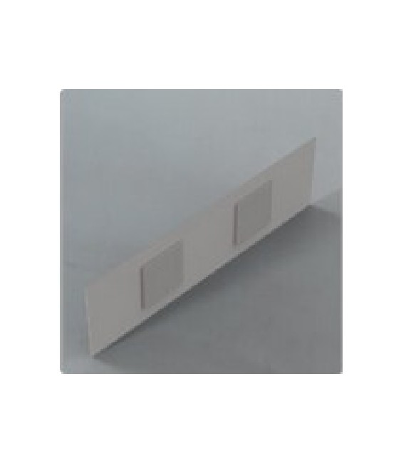 Chapa Rejilla 80x20 Blancas | Herrajes HE