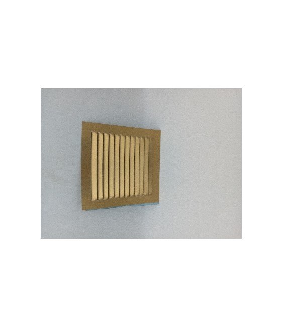 Chapa Rejilla Oro 15x15cm | Herrajes HE