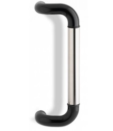 Tirador Palma 509 Dcha. Negro para Puertas | Herrajes HE