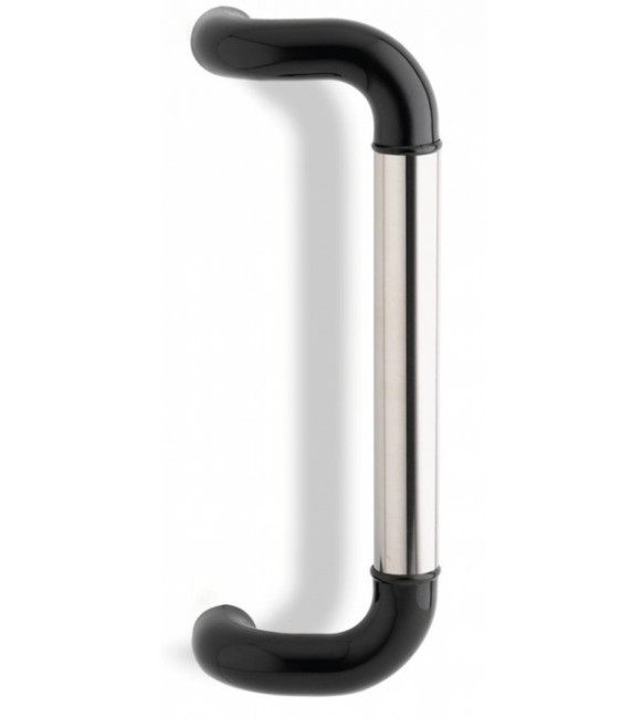 Tirador Palma 509 Dcha. Negro para Puertas | Herrajes HE