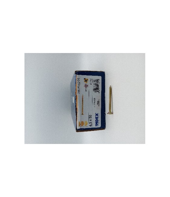 Tornillo Rosca Madera DIN TP-PO 4.5x50 Bricomatado | Herrajes HE