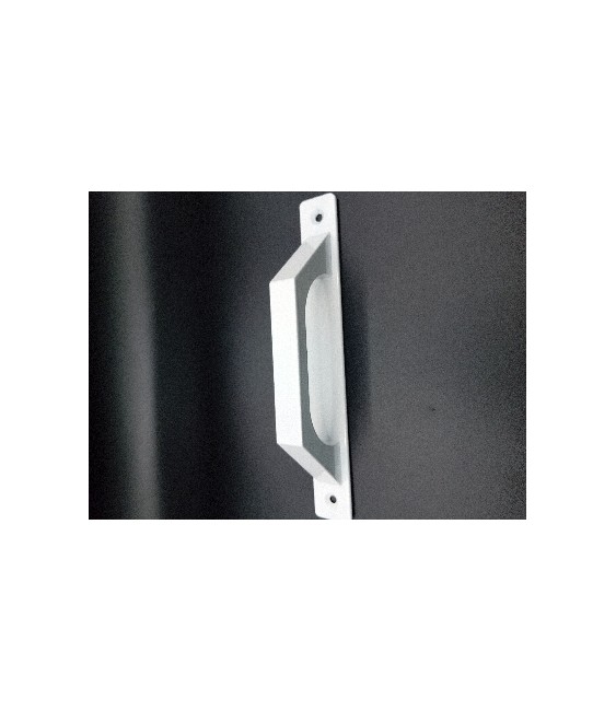 Asa Tirador Recta Blanca para Muebles | Herrajes HE