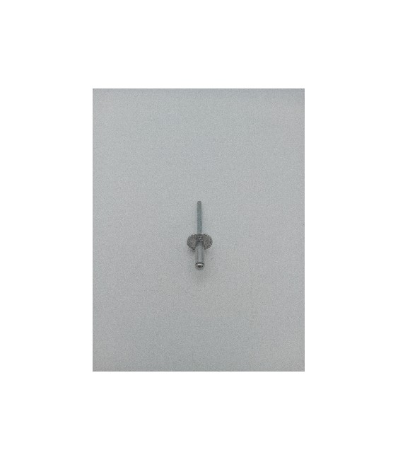 Remache Bralo Ala Ancha 4.8x10 Plata | Herrajes HE