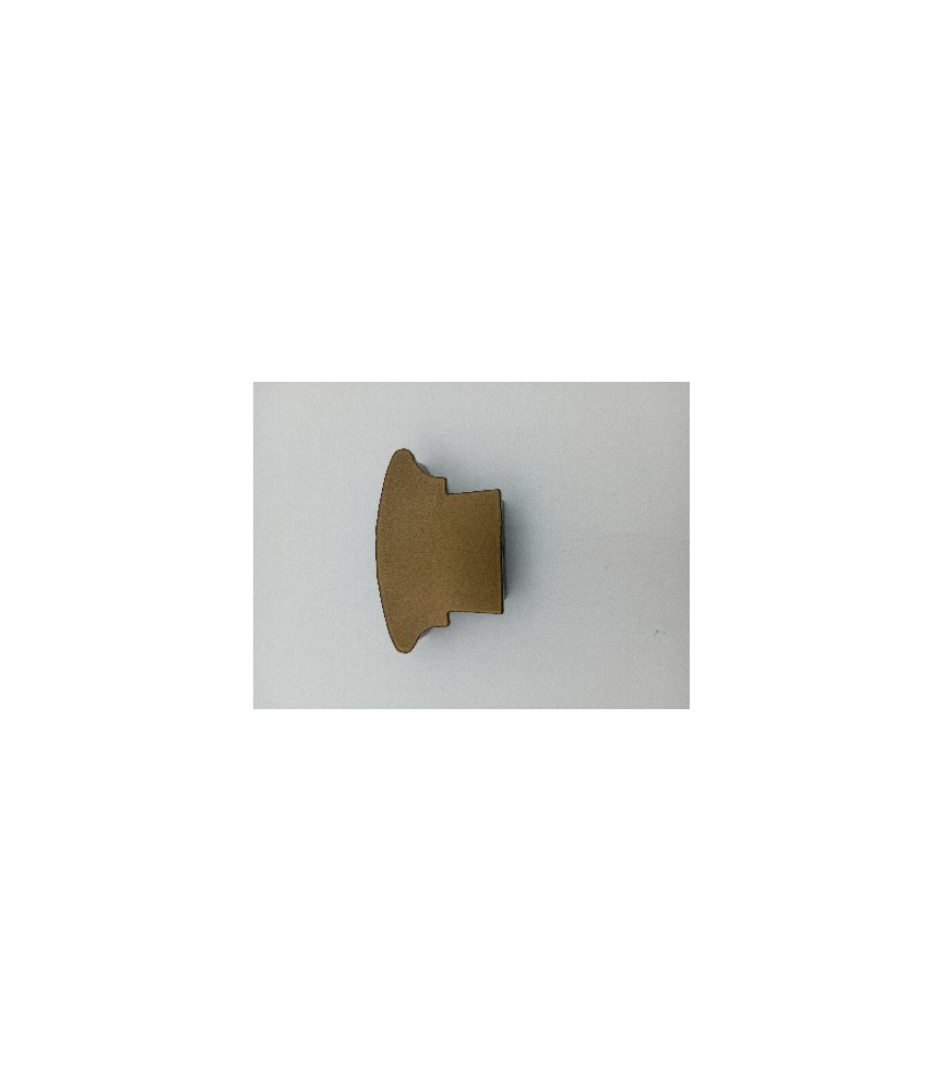 Tapón Pasamanos Barandilla U-20 Bronce | Herrajes HE