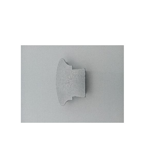 Tapón Pasamanos Barandilla U-20 Plata | Herrajes HE