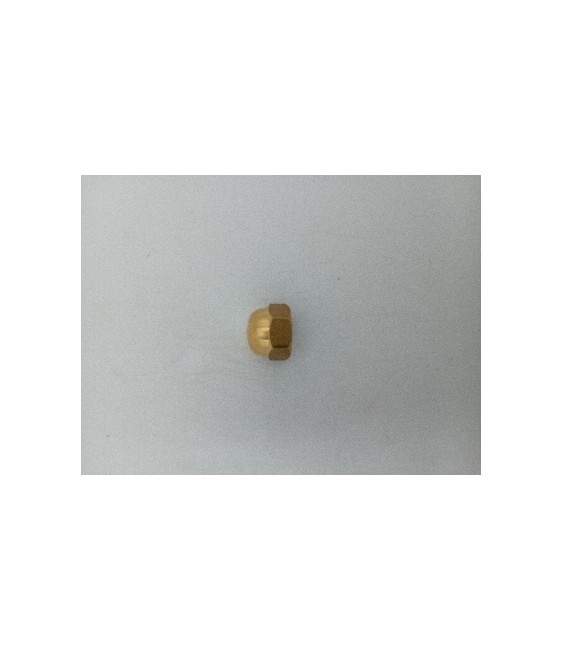 Tuerca Ciega Latón M10 Oro - Acabado Decorativo | Herrajes HE