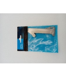 Número 1 Color Plata para Fachadas | Herrajes HE