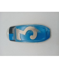 Número 3 Color Plata para Fachadas | Herrajes HE