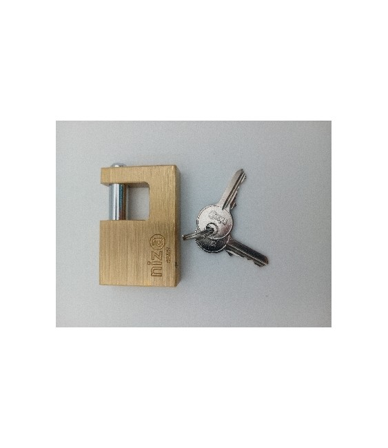 Candado Niza 2000-60 Latón Llaves Iguales | Herrajes HE