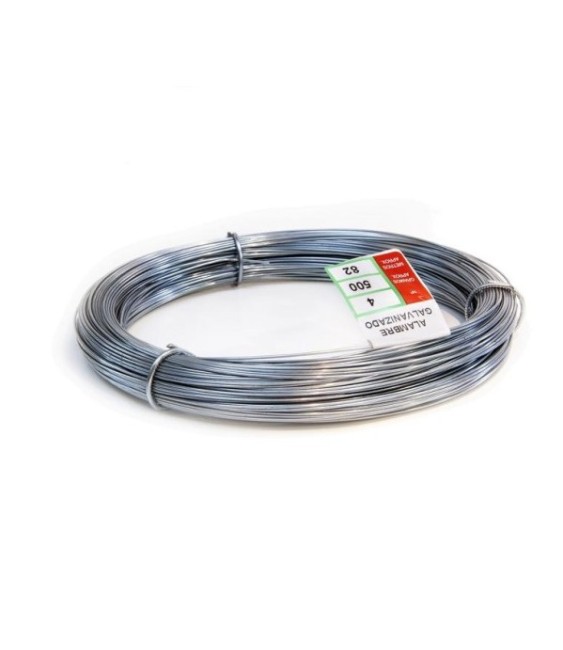 Rollo Alambre Galvanizado Nº12 500gr Reforzado | Herrajes HE