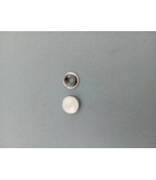 Embellecedores Lisos Cromo 39/16 Plata | Herrajes HE