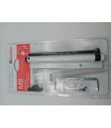 Muelle Brazo Justor Blanco para Puertas | Herrajes HE