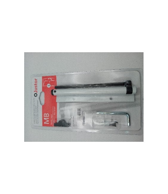 Muelle Brazo Justor Blanco para Puertas | Herrajes HE