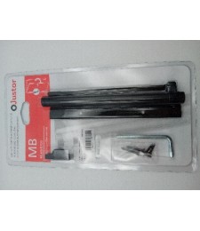 Muelle Brazo Justor Negro para Puertas | Herrajes HE