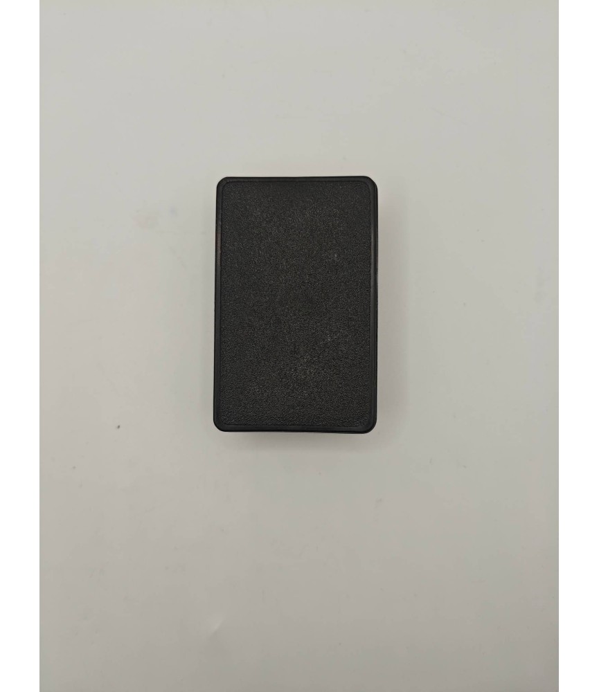 Tapón Cuadrado Negro 80x50mm para Perfiles | Herrajes HE