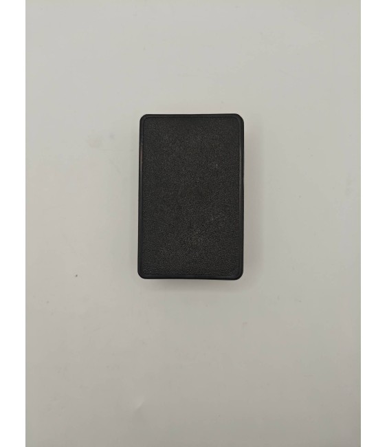 Tapón Cuadrado Negro 80x50mm para Perfiles | Herrajes HE