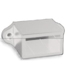 COMPENSADOR INFERIOR BARAND. 40X20 BLANCO | Herrajes HE