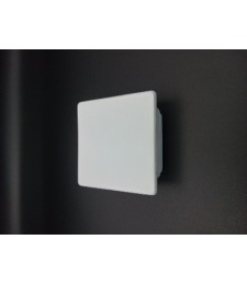 Contera Cuadrada 70x70mm Blanca para Perfiles | Herrajes HE