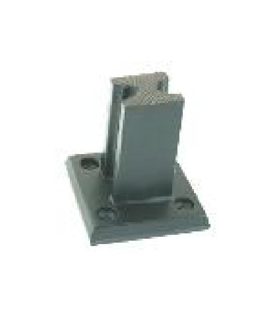 Tapa Base Aluminio 30x30 Bruto | Herrajes HE