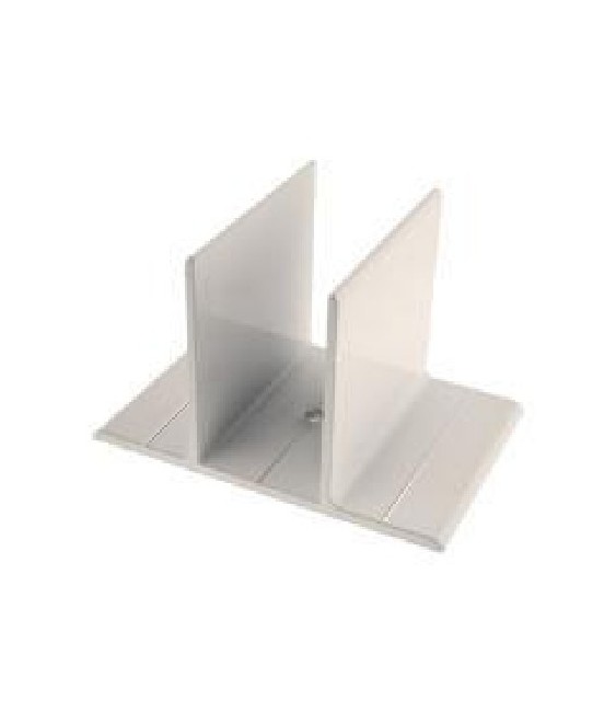 Soporte Pared 80mm Blanco | Herrajes HE