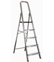 Escalera de Aluminio 5 Peldaños | Herrajes HE