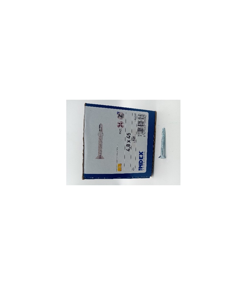 Tornillo P/Broca 4.8x45 ABA | Herrajes HE