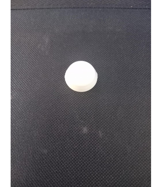 Tapón DIN TPH 8 Blanco para Perfiles | Herrajes HE