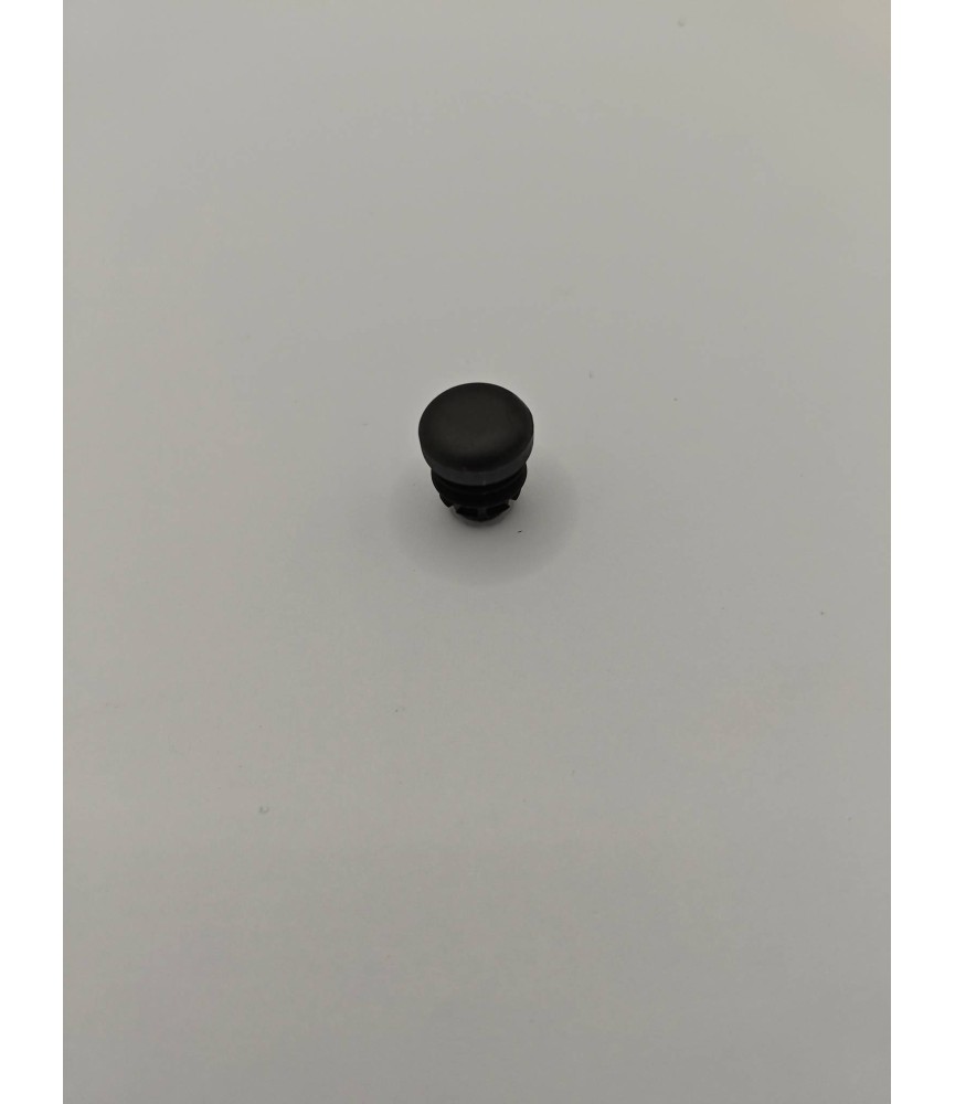 Contera Redonda 16mm Negra | Herrajes HE