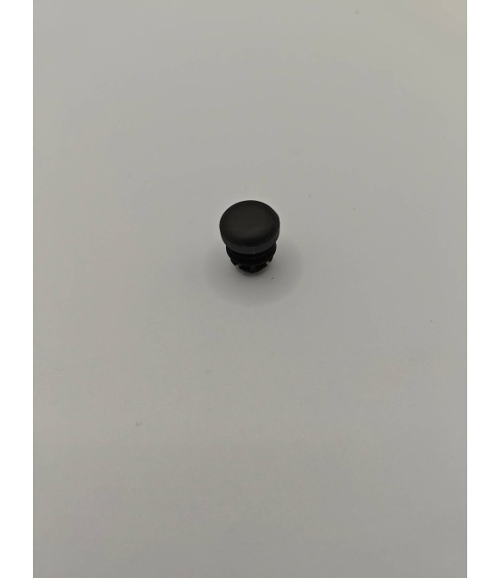 Contera Redonda 16mm Negra | Herrajes HE