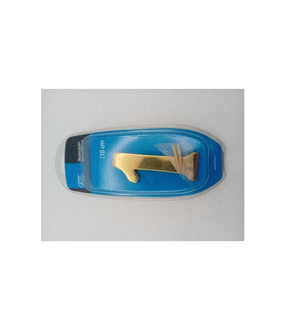 Número 1 de Latón Sólido para Puertas | Herrajes HE