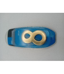 Número 8 de Latón Macizo para Fachadas | Herrajes HE