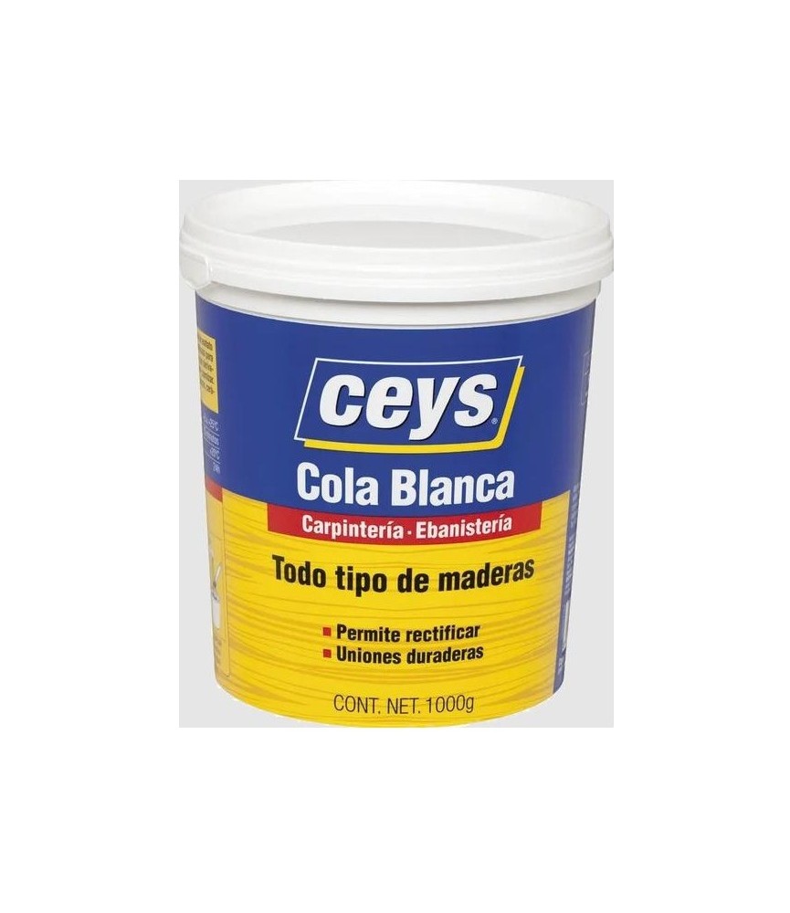 Cola Blanca Universal 1000gr Madera Bricolaje | Herrajes HE