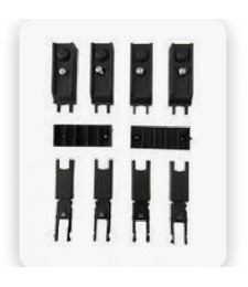 Kit Base P70 Guiado Pelo para Armarios | Herrajes HE