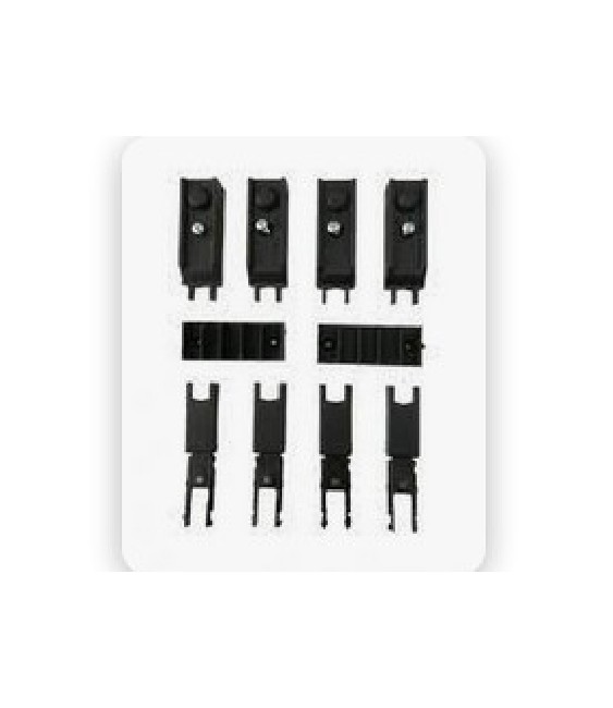 Kit Base P70 Guiado Pelo para Armarios | Herrajes HE