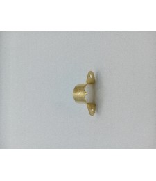 Soporte Barra Armario Latón 16mm | Herrajes HE