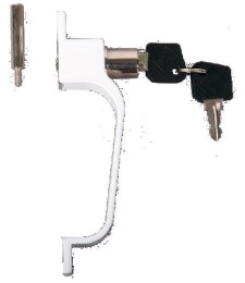 Cierre CM8 Llaves Iguales Blanco Corto | Herrajes HE