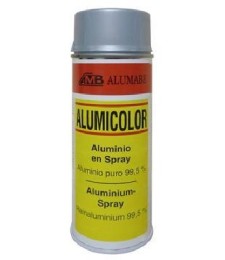 Alu Spray Plata 400ml para Metales | Herrajes HE