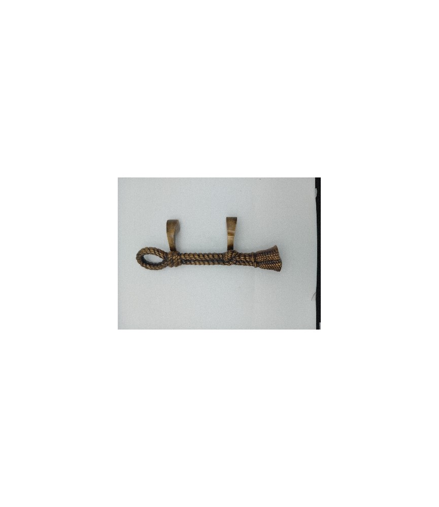 Tirador Metal Cuerda 380mm Patinado | Herrajes HE