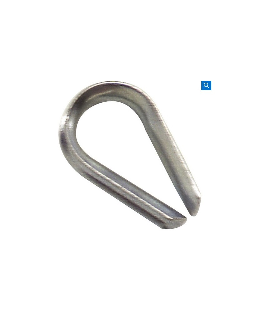 Guardacabos Zinc para Cable 4mm | Herrajes HE