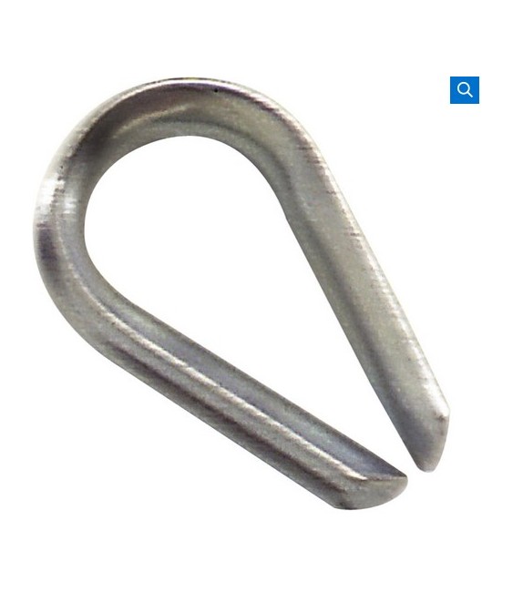 Guardacabos Zinc para Cable 4mm | Herrajes HE