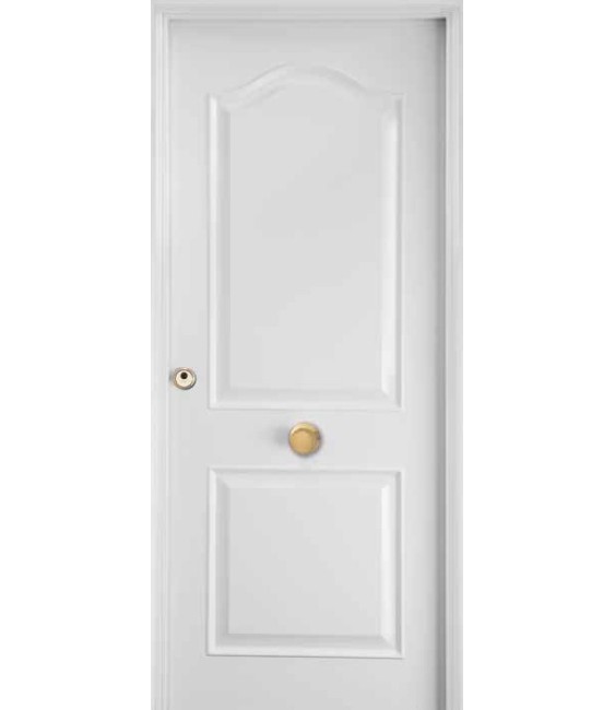 Puerta Semipro 80x2030 Izquierda Blanca 3P/2C | Herrajes HE