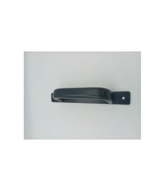 Asa Tirador Ovalada Desplazada Negro | Herrajes HE