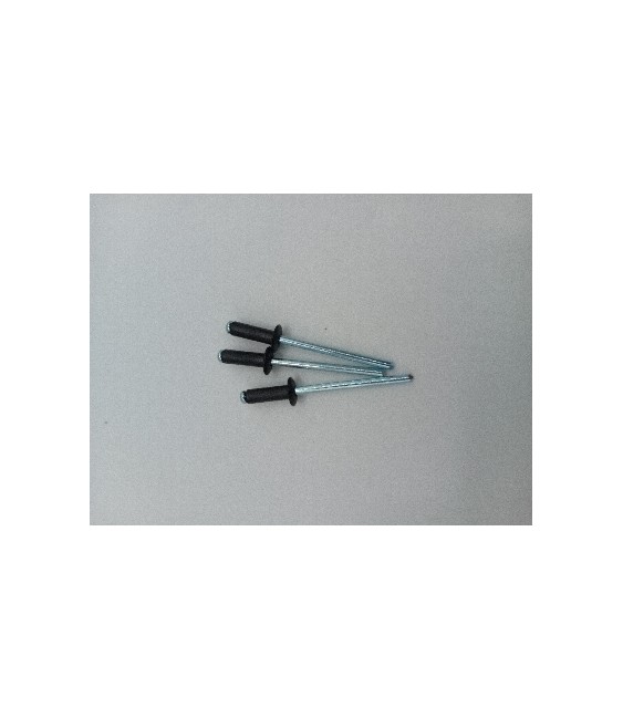 Remache Bralo 4x12 Negro | Herrajes HE