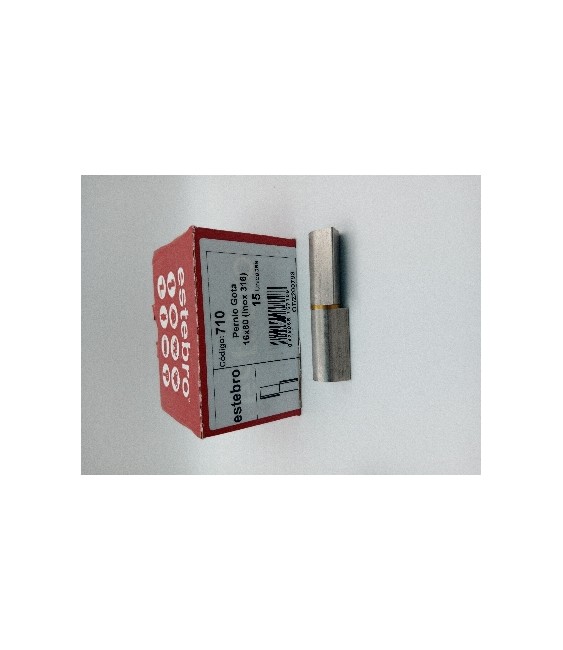 Pernio Gota C/Arandela 16x80 Inox 316 | Herrajes HE