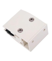 Pinza Fijacristales Blanco - Diseño y Sujeción | Herrajes HE