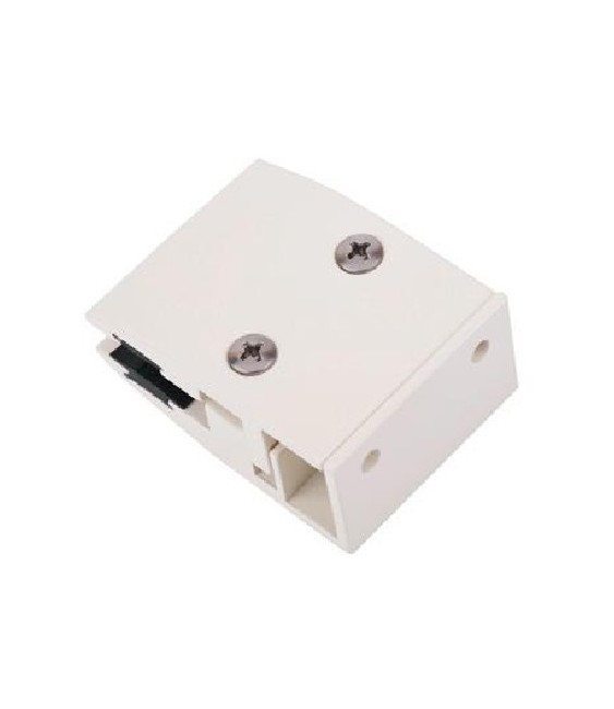 Pinza Fijacristales Blanco - Diseño y Sujeción | Herrajes HE