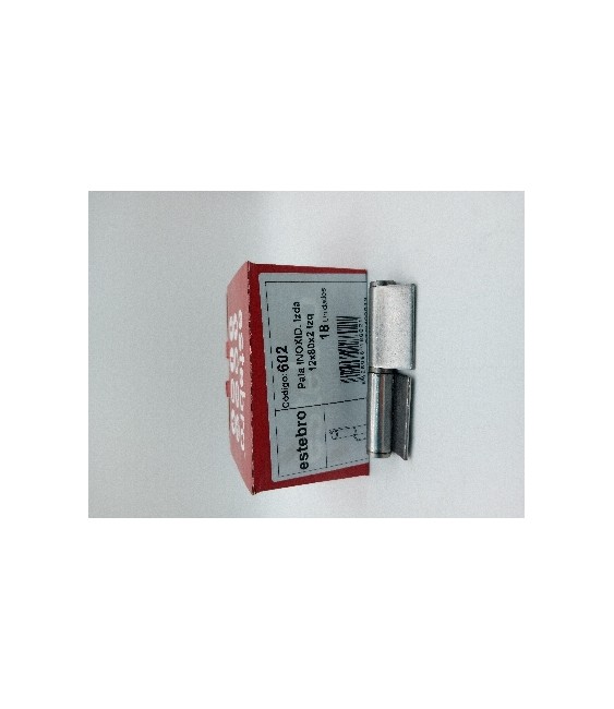 Bisagra Aleta Inox Izda 12x80x2 Ref.602 | Herrajes HE
