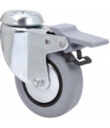 Rueda Giratoria con Freno 1-0387 | Herrajes HE