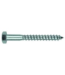 Tornillo Tirafondo Hex. DIN 571 8x60 | Herrajes HE