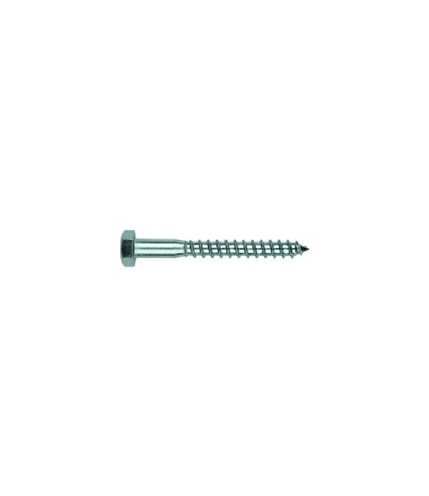 Tornillo Tirafondo Hex. DIN 571 8x60 | Herrajes HE